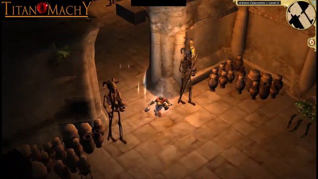 Titan Quest - Titanomachy mod (WIP) - Deep Into Catacombs смотреть онлайн