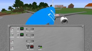 MINECRAFT как взлететь на самолете с модом golden airport pack