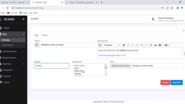 Sistema de Gestion Hotelera PHP8 y MySql (Introducción) смотреть онлайн