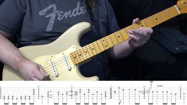 Eric Clapton Lay Down Sally Guitar Tab смотреть онлайн