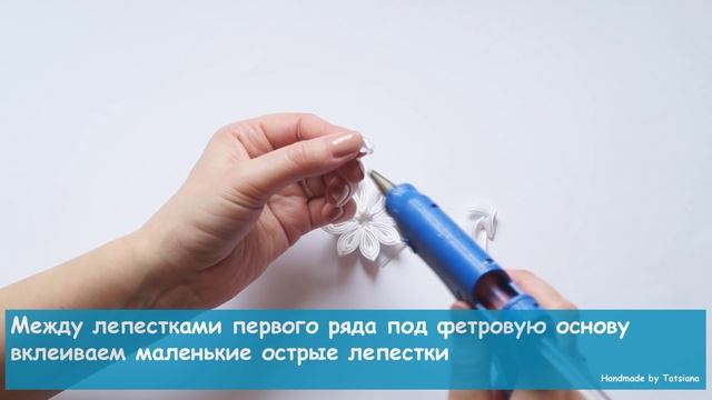 Повязка для малышки Канзаши Мастер-класс / Headband for baby Tutorial / DIY / Handmade by Tatsiana смотреть онлайн