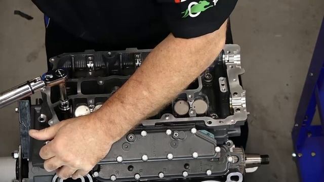 Yamaha F225 Powerhead Rebuild Pt 5: Head Installation | F225 Cylinder Head Installation | Boats.net