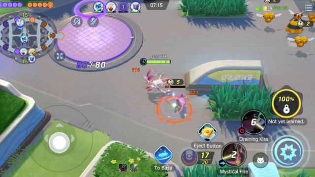 pokemon unite gameplay with sylvion смотреть онлайн