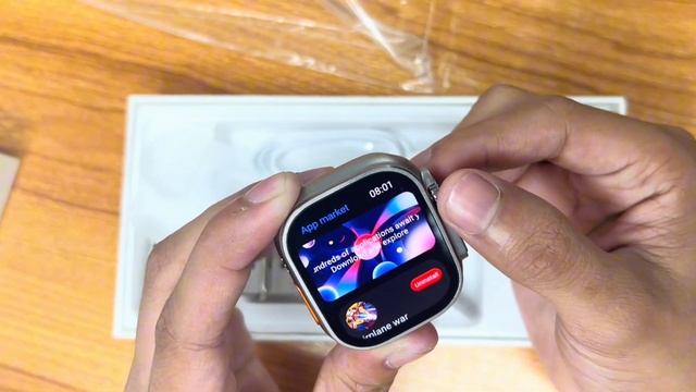 HK9 Ultra 2 Unboxing | Best Apple Watch Ultra 2 Replica With Amoled Display 60Hz. Watch Os 10. смотреть онлайн