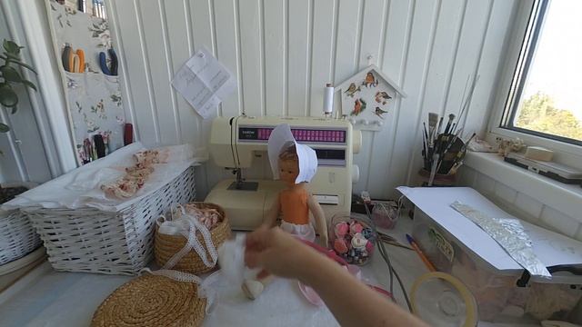 Наряд для антикварной куклы своими руками смотреть онлайн