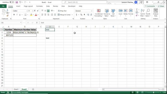 How to FIND MAXIMUM number value in a cell, not from RANGE in Excel | Hindi смотреть онлайн