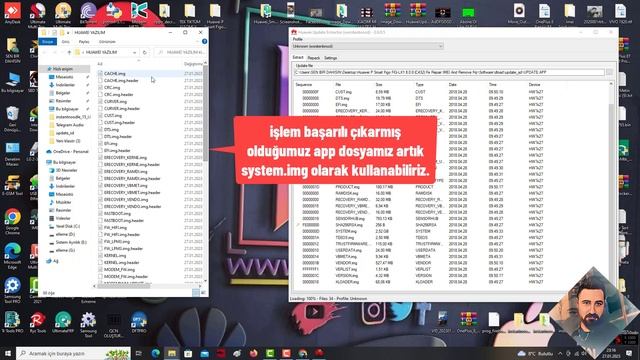HUAWEİ UPDATE EXTRACTOR /UPDATE.APP CONVERT TO XML SYSTEM.İMG FİLE смотреть онлайн