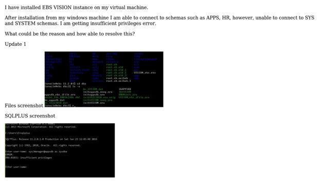 Databases: Insufficient Privileges When Connect to SYS and SYSTEM (2 Solutions!!) смотреть онлайн