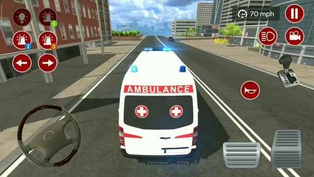 Car Long Ambulance American Rescue - Car Racing Ambulance Simulator Android Gameplay смотреть онлайн