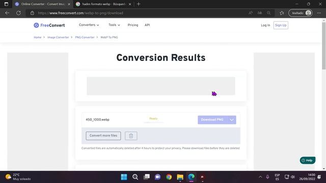 ➡️ Cómo CONVERTIR de WEBP a PNG (Archivo Imágen) || Fácil, Gratis y Sin Programas (2023) смотреть онлайн