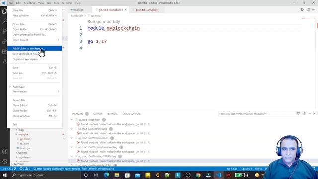 Golang Tutorials -35- Found module "main" twice in workspace | Dr Vipin Classes смотреть онлайн