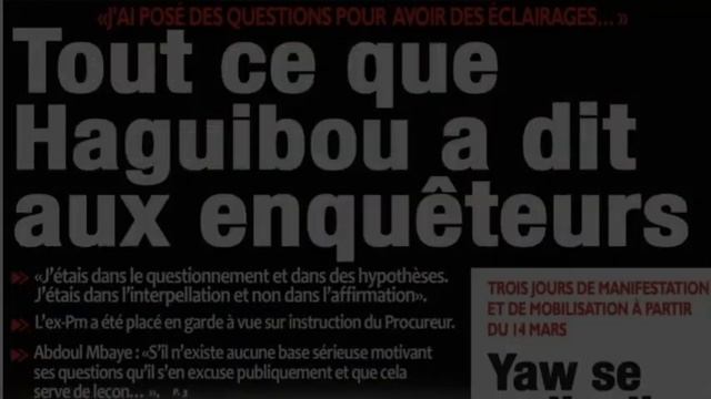 HAguibou Soumaré en position de Garde à vue смотреть онлайн
