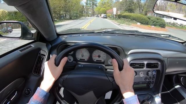 2003 Aston Martin DB AR1 Zagato Manual - POV Test Drive by Tedward (Binaural Audio) смотреть онлайн