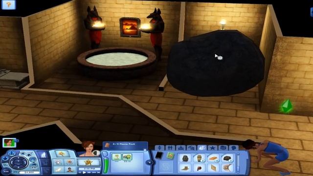 Sims 3: Isle of the Midnight Sun Challenge- (Part 8) BURNING SANDS PYRAMID! w/ Commentary смотреть онлайн