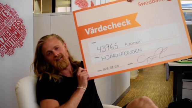 Erik Sander har samlat in 43 965 kr till MS-forskningen! смотреть онлайн