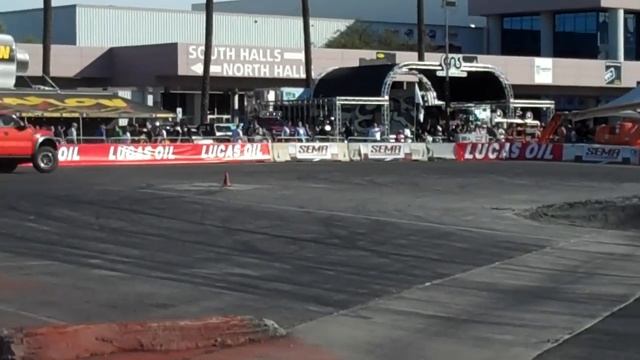 SEMA 2010 Ford F150 SVT Raptor 10 (drifting) смотреть онлайн