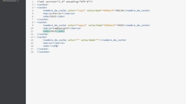TUTORIAL DE XML(DOCUMENTOS XML)| CÓMO CREAR DOCUMENTOS XML BIEN FORMADOS (LENGUAJE DE MARCAS XML) смотреть онлайн