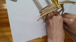 Корзинка - мини в стиле ZARZO. Плетение из газетных трубочек для начинающих.