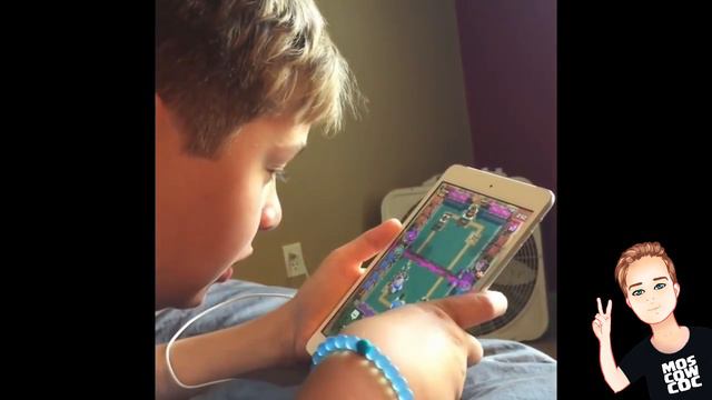 ТЕСТ НА ПСИХИКУ! СМЕШНЫЕ МОМЕНТЫ CLASH ROYALE! #1 смотреть онлайн