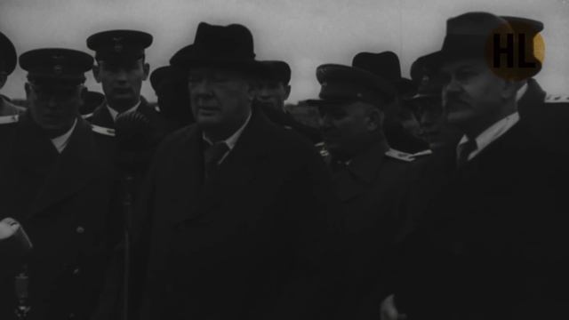 Визит Уинстона Черчилля в Москву / Churchill in Soviet Russia / 1944 год. смотреть онлайн