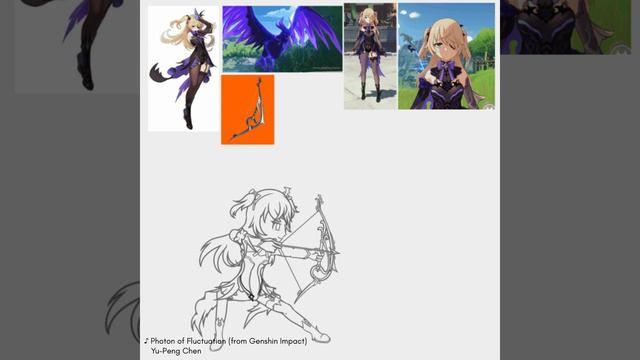 Drawing Timelapse 2: Fischl (from Genshin Impact) смотреть онлайн