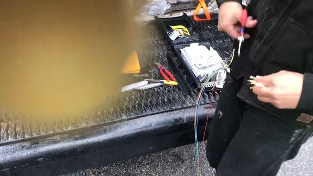 INSTALLING. FIBER INTO PDO. смотреть онлайн