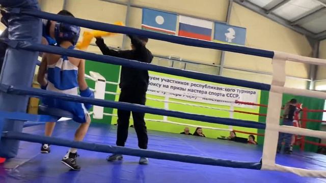 Петров Семен первый бой республиканский турнир по боксу на призы Бурцева К.С смотреть онлайн
