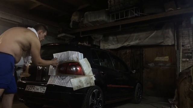 ДОБРЫЙ VW GTI SPECIALEDITION 30 ~ Тонировка фонарей лаком ~ Не то ! смотреть онлайн