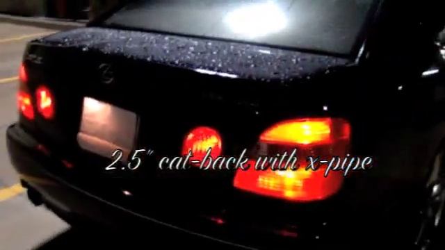 Lexus GS400 With PPE Headers With 2.5