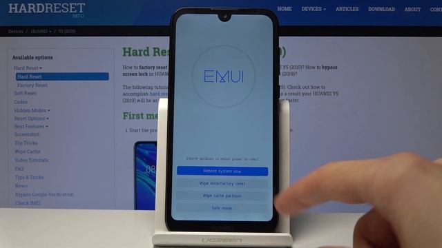 How to Speed Up HUAWEI Y5 2019 - Wipe Cache Caprtition / Erase Temporary Files смотреть онлайн