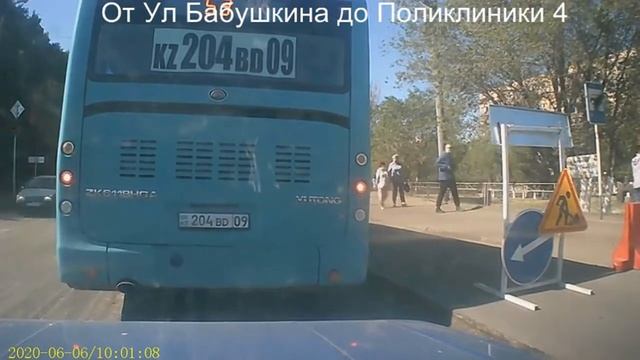 от Бабушкина до Поликлиника 4