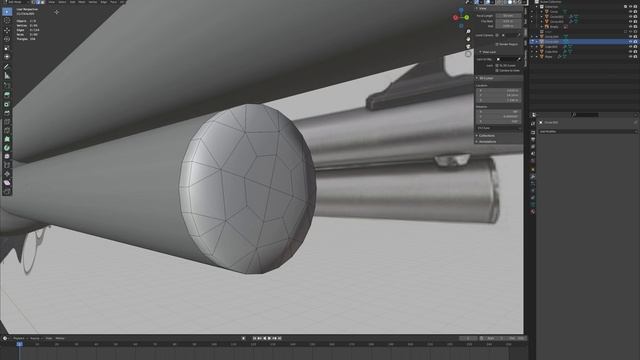 Как Упростить ЦИЛИНДРЫ под SUBDIV в Blender 3D