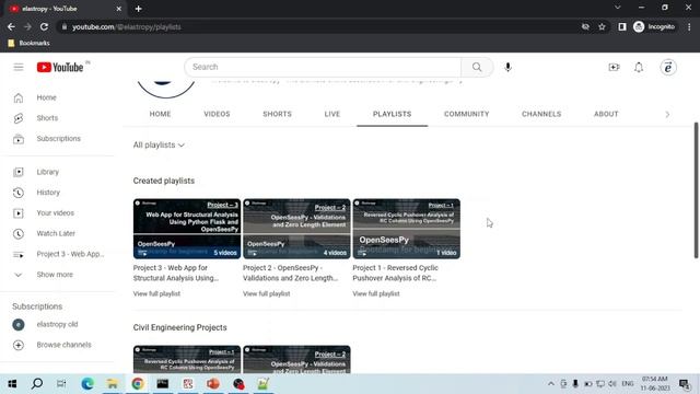 Part 1 of Project 5 - Earthquake Analysis of RC Column Using OpenSeesPy - (Video 1 of 2) смотреть онлайн
