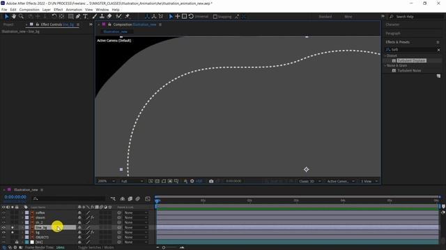 Часть 10 | Анимация фона After Effects | Анимация иллюстрации в after effects смотреть онлайн
