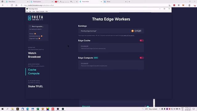Minar TFUEL Staking TFUEL con THETA Edge Node смотреть онлайн