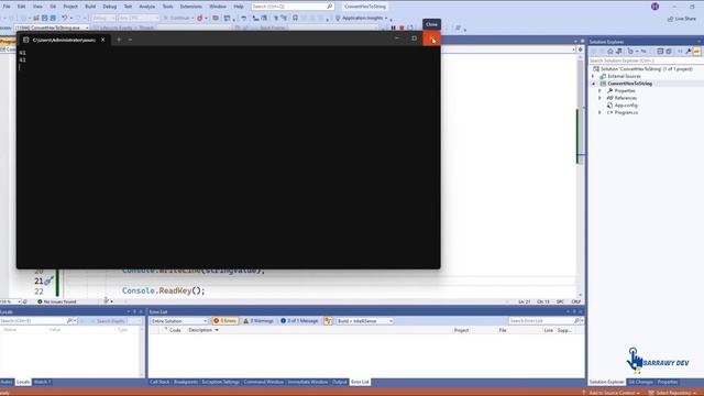C#.NET Console Application - Converting Hexadecimal to Strings смотреть онлайн