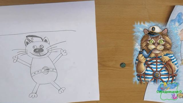 Мастер - класс по рисованию "Котик" смотреть онлайн