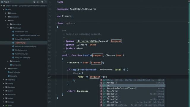 Laravel 7 - API Logging Using Middleware | Laravel Tutorial смотреть онлайн