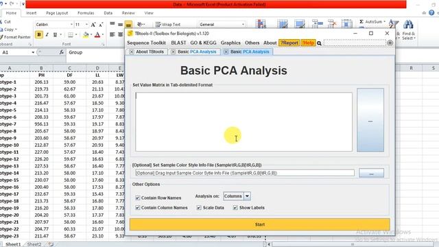 Principle component analysis | PCA of your data | Tbtool | Statistics смотреть онлайн