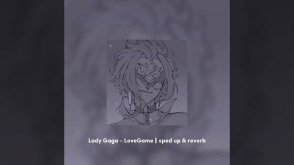 Lady Gaga - LoveGame || sped up & reverb