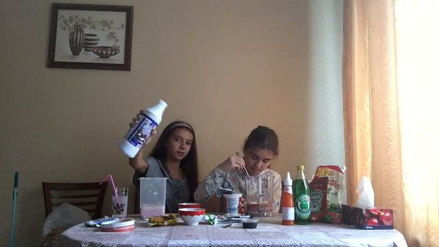 Смузи-челлендж))чуть не вырвало😵)ANNA PLEPP и Ника смотреть онлайн
