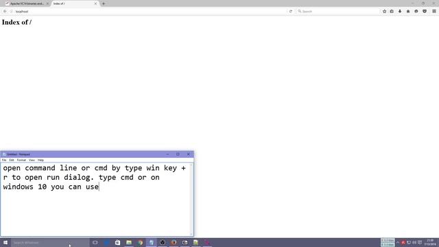 How to manual install Apache on Windows 10 Guide смотреть онлайн