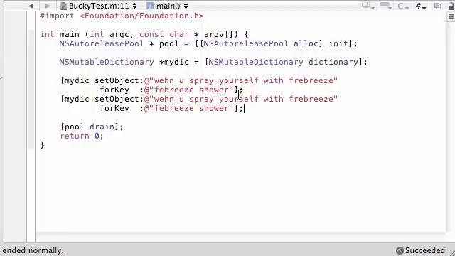 Objective C Programming Tutorial - 59 - Dictionary Objects смотреть онлайн