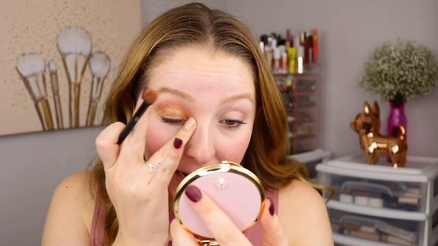 Lottie London Power Foil Eyeshadow in Golden Hour Swatch & Review смотреть онлайн