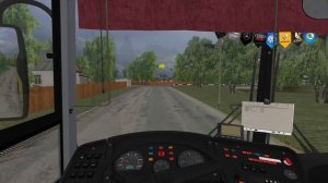 Omsi 2 Лиаз 5256.13 пригородный маршрут 470 Новопокровка - Харьков