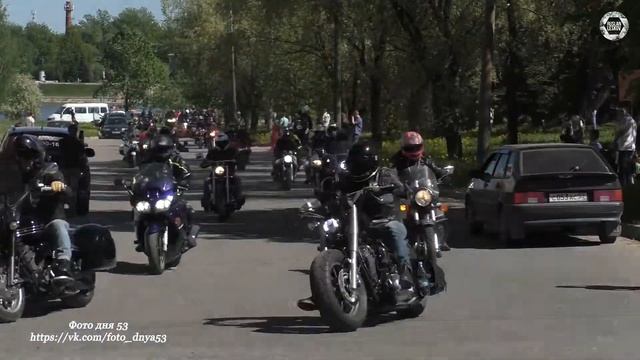 Открытие Мотосезона 18 мая 2019 в Великом Новгороде смотреть онлайн