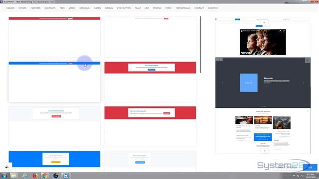 Bootstrap 4 Blueprints Rapid Page Creation Tool смотреть онлайн