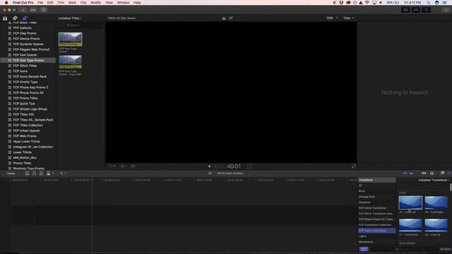 How To Install Templates on FCPX // Final Cut Pro X Tutorial смотреть онлайн