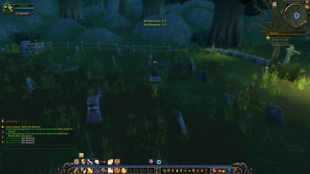 Quest 131: Gather Rot Blossoms (WoW, human, paladin) смотреть онлайн