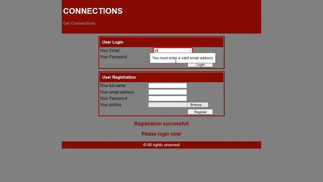 Created web app in PHP and MYSQL, where user can register and send messages смотреть онлайн